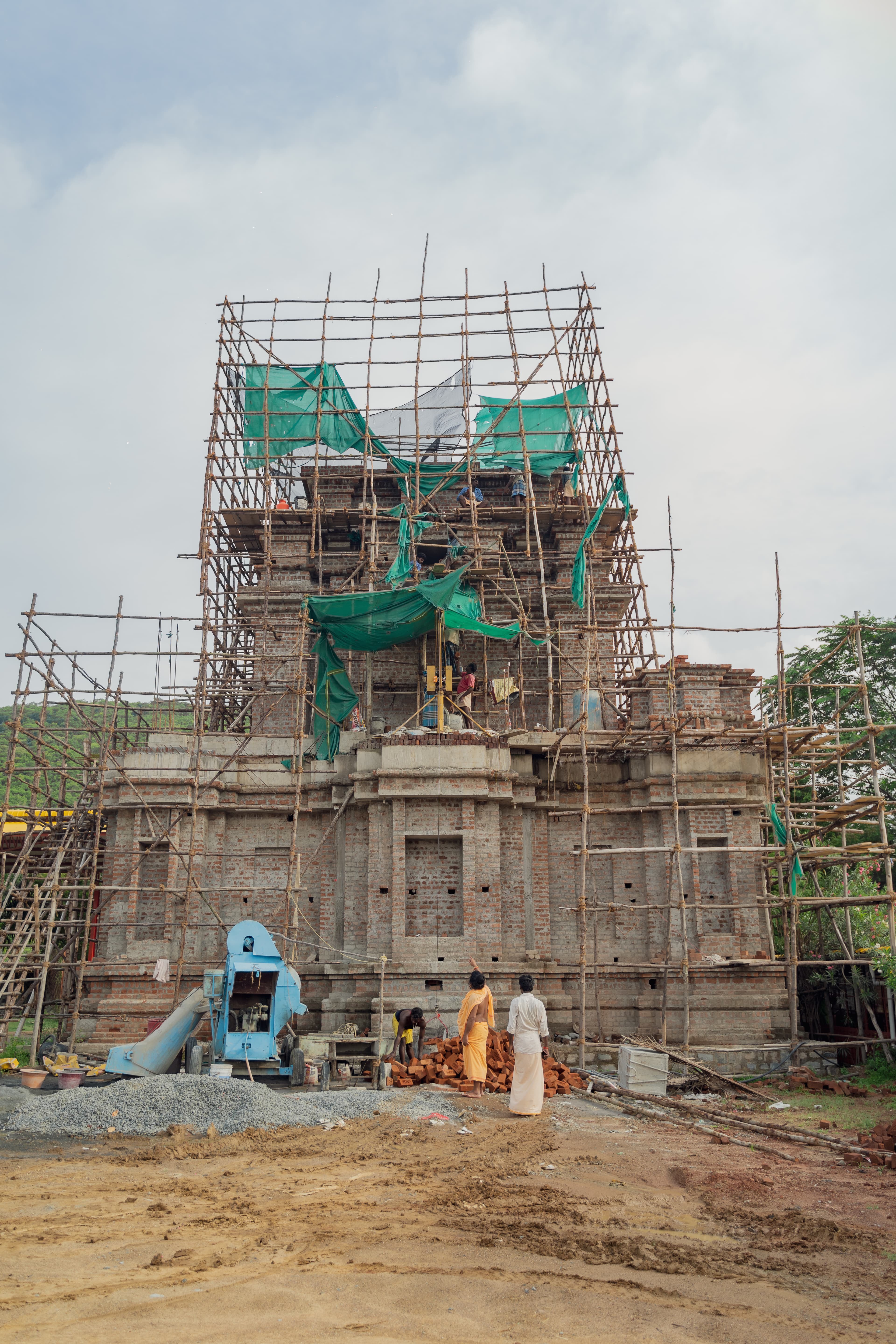 Temple construction 3