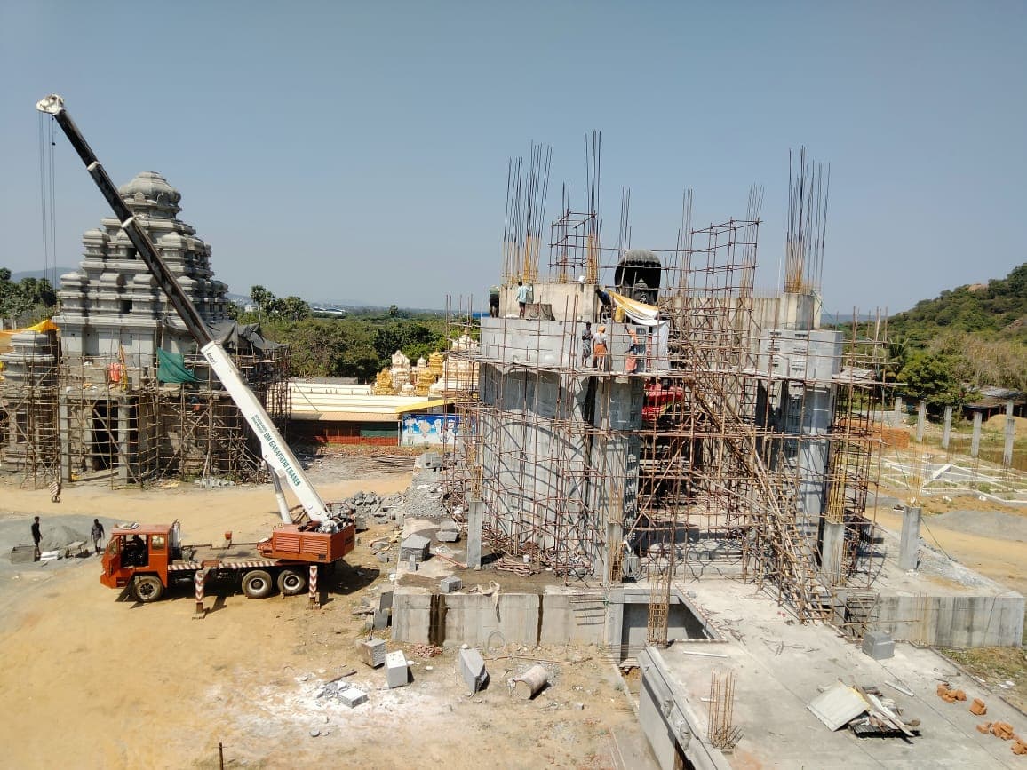 Temple construction 4