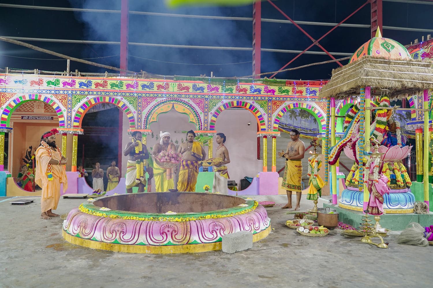 Sahasara Chandi Homam & Mahishasura Vadham - Performed during Navratri to invoke Devi's strength, destroy negativity, and lead a righteous life.