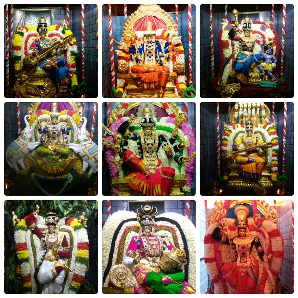 A divine darshan of Devi in Her nine glorious forms during Navratri, a-lifetime blessing.